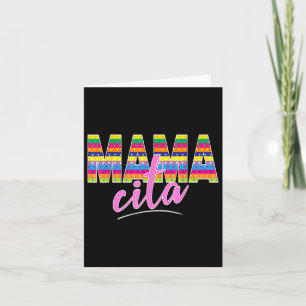 Mamacita Shirt For Mothers Day And Cinco De Mayo F Card