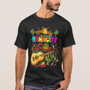 Mamacita Taco Cinco De Mayo Nacho Mexican Fiesta T-Shirt