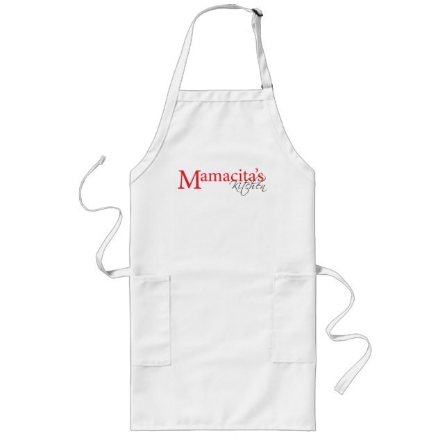 Mamacita's Kitchen Cotton-Poly Blend Apron (Front)