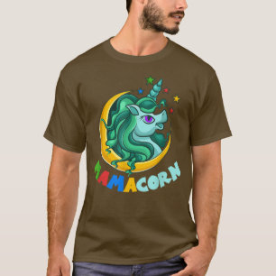 Mamacorn Cute Magical Unicorn Mommy Fantasy Animal T-Shirt