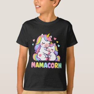 Mamacorn mothers day 2026 mum unicorn mama life T-Shirt