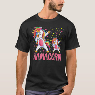 Mamacorn Unicorn Mum Baby Funny Mother's Day For W T-Shirt