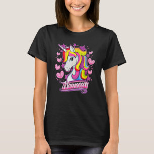 Mamacorn Unicorn Mum Baby Mother's Day For Women T-Shirt