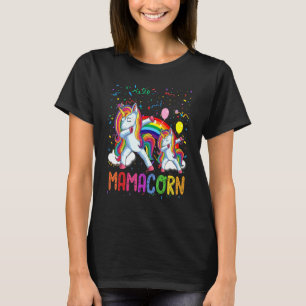 Mamacorn Unicorn Mum Baby  Mother's Day Women Kids T-Shirt