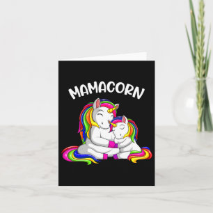 Mamacorn Unicorn Mum Mummy Mother´s Day Women  Card