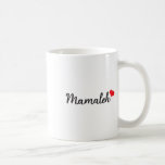 Mamaleh For Jewish Mom Hanukkah Mother's Day Chris Coffee Mug<br><div class="desc">Mamaleh For Jewish Mom Hanukkah Mother's Day Christmas</div>
