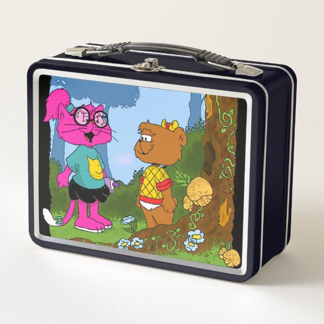 Mamamacanz Metal Lunch Box (Front)