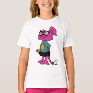 MAMAMACANZ   Pink Cat T-Shirt