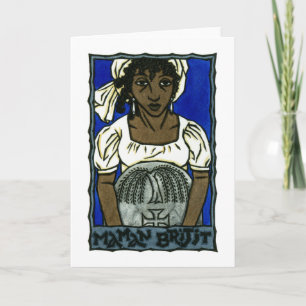 Maman Brijit Greeting Card