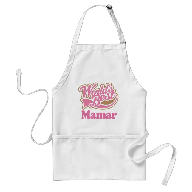 Mamar Gift Pink Standard Apron (Front)