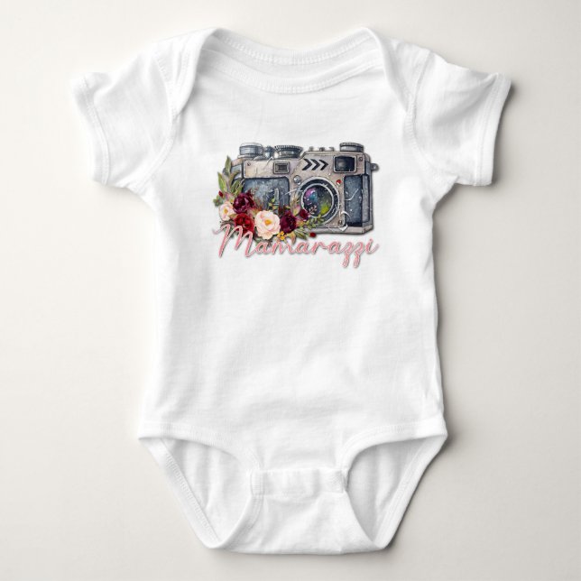 Mamarazzi Baby Bodysuit (Front)
