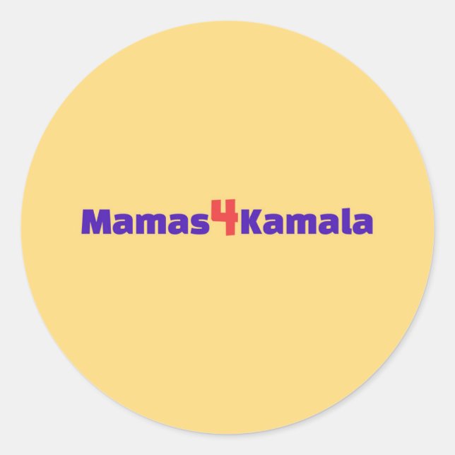 Mamas4Kamala Sticker (Front)