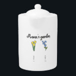 Mama's garden personalised with 2 grandchildrens<br><div class="desc">Mama's garden is a nice gift for a flower lover Grandma,  or mother. The names can be edited,  becoming personalised.</div>