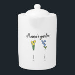 Mama's garden personalised with 2 grandchildrens<br><div class="desc">Mama's garden is a nice gift for a flower lover Grandma,  or mother. The names can be edited,  becoming personalised.</div>
