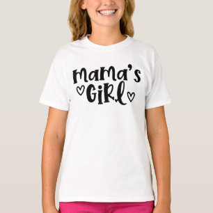 Mama's Girl Coordinating Mum and Me Mother's Day T-Shirt
