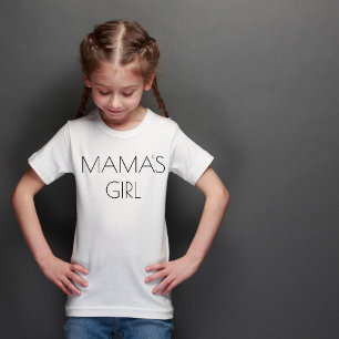 Mama's Girl Matching Mummy and Me Baby T-Shirt