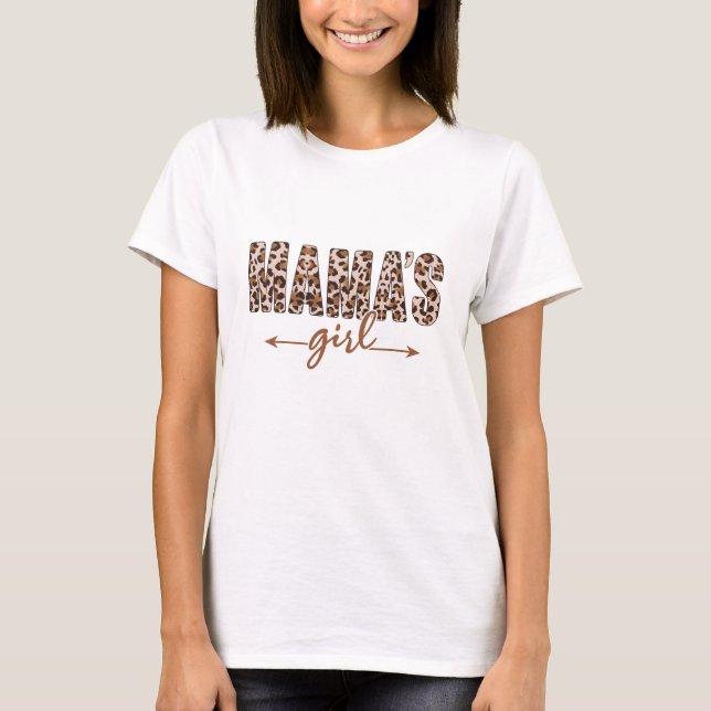 Mamas girl t shirt Design  (Front)
