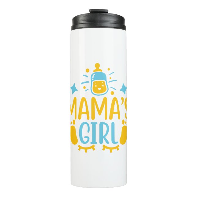 Mama's Girl Thermal Tumbler (Front)