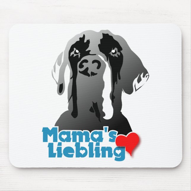 Mama's Liebling Mouse Mat (Front)
