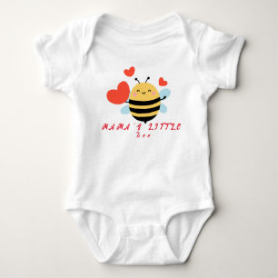 Mama's Little Bee Cute Morden Baby Bodysuit