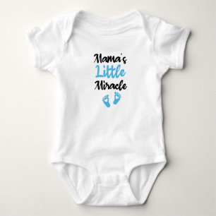 Mama's Little Miracle Baby  Cute Miracle Baby Gift Bodysuit