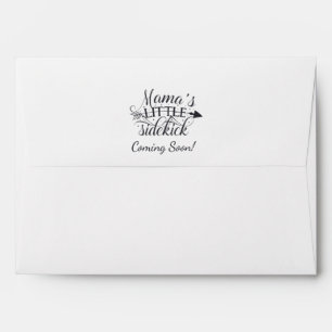 Mama's Little Sidekick Baby Shower Envelope