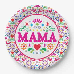 Mama's Mothers Day Paper Plate