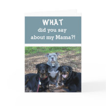 Mama's The Best Mother's Day Card