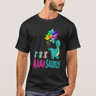 Mamasaurus Dinosaur Family Saurus Matching T-Shirt