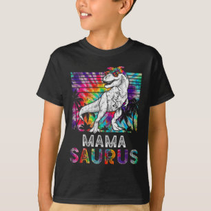 Mamasaurus Dinosaur Mama Saurus Family Matching Ti T-Shirt