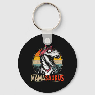Mamasaurus Dinosaur Mom For Mothers Day Christmas  Key Ring