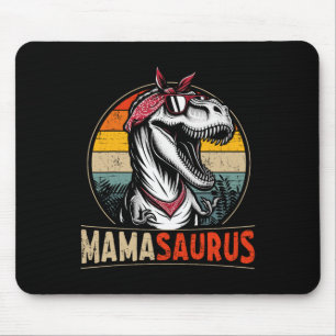 Mamasaurus Dinosaur Mum For Mothers Day Christmas Mouse Mat