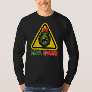 Mamasaurus Dinosaur Trex Mama Saurus Mother's Fam T-Shirt