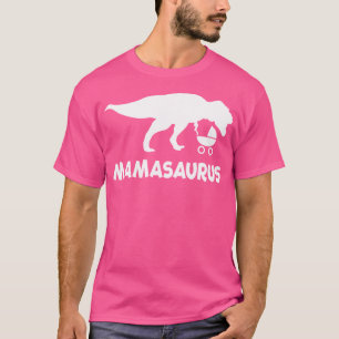 Mamasaurus Funny Mum T-Rex Shirt Gift (Dinosaur Sh