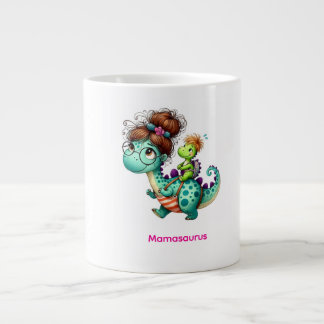 Mamasaurus  large coffee mug