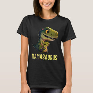 Mamasaurus Mother s Day Mom Dinosaur Mother T-Shirt