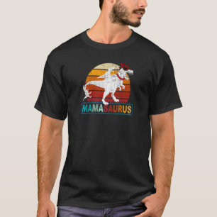 Mamasaurus Mother's Day Mama Rex Dinosaur Retro Vi T-Shirt