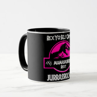Mamasaurus Rekt Mum Dinosaur Coffee Mug