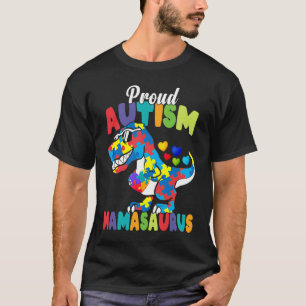 Mamasaurus Rex Autism Awareness Autistic Kids Moth T-Shirt