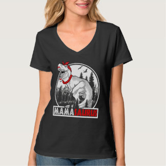 Mamasaurus Rex Dinosaur Mama Saurus Family Matchi T-Shirt