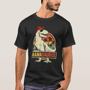 Mamasaurus Rex Dinosaur Mama Saurus Family Matchin T-Shirt