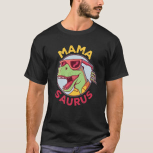Mamasaurus Rex Dinosaur Mama Saurus Family Matchin T-Shirt