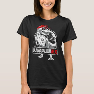 Mamasaurus Rex Dinosaur Mama Saurus Mother's Famil T-Shirt