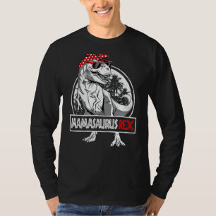 Mamasaurus Rex Dinosaur Mama Saurus Mother's Famil T-Shirt