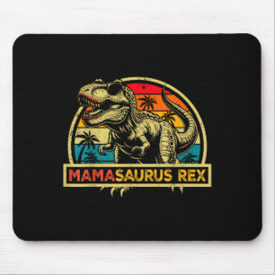Mamasaurus Rex Trex Dinosaur Mama Saurus Rex Famil Mouse Mat