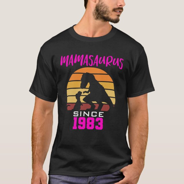 Mamasaurus since 1983 T-Shirt (Front)