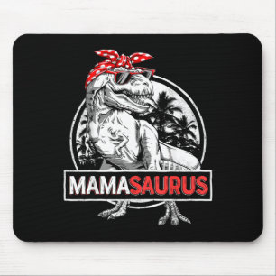 Mamasaurus T Rex Dinosaur Funny Mama Saurus Mouse Mat