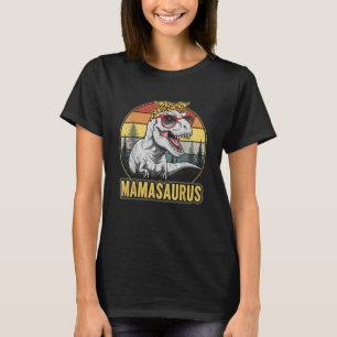 Mamasaurus T rex Dinosaur Funny Mama Saurus T-Shirt