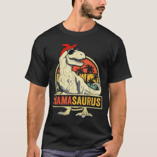 Mamasaurus t rex dinosaur funny mom mommy T-Shirt