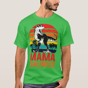 Mamasaurus T Rex Dinosaur Mama Saurus Family Match T-Shirt